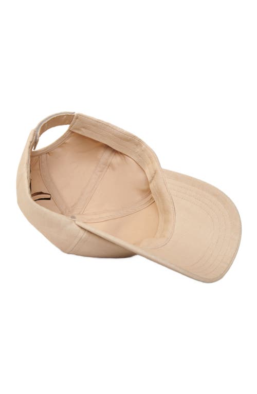 Maje Linen Cap In Ecru