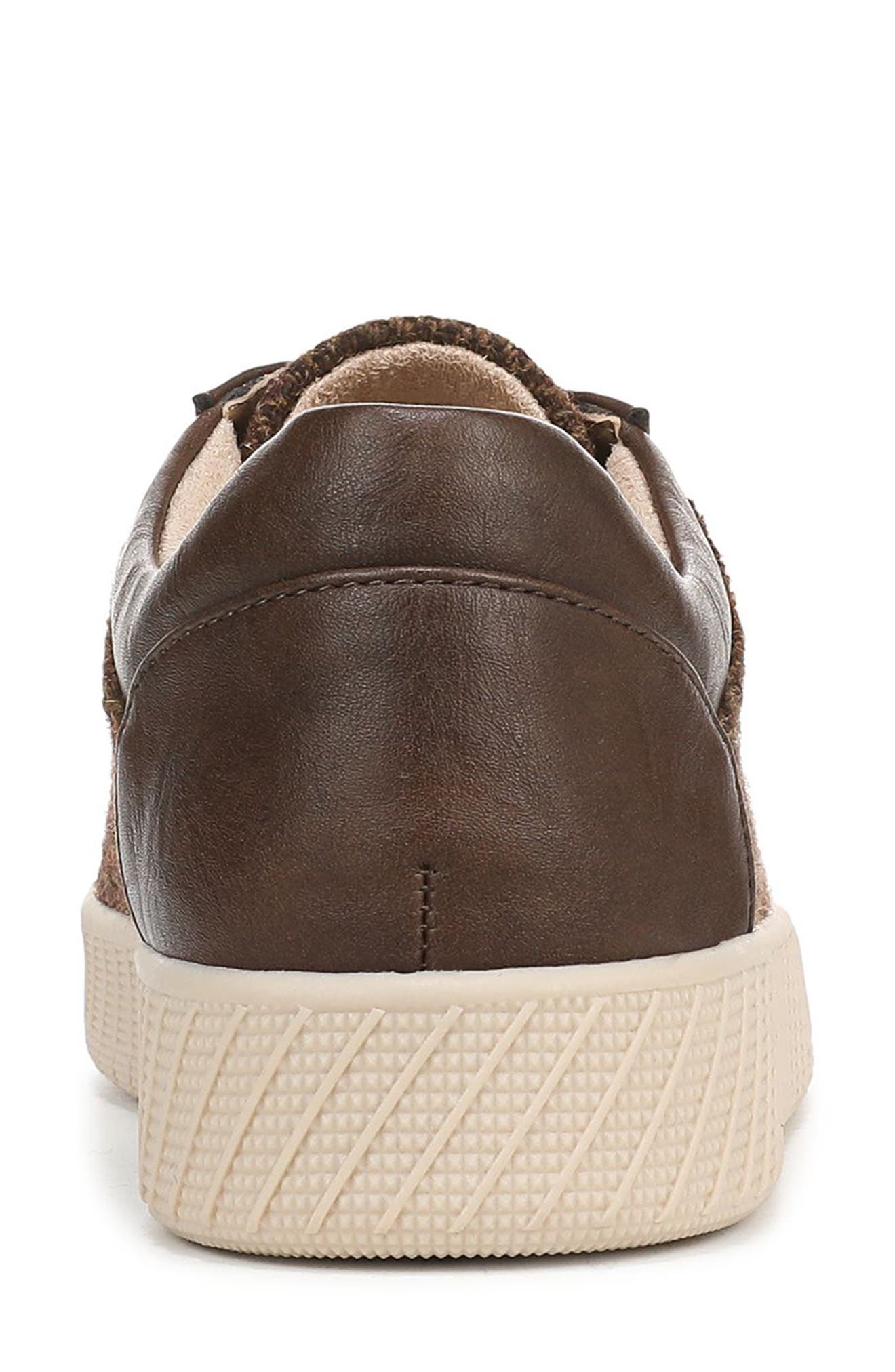 Neela Oxford Sneaker - Wide Width Available, Alternate, color, DARK BROWN