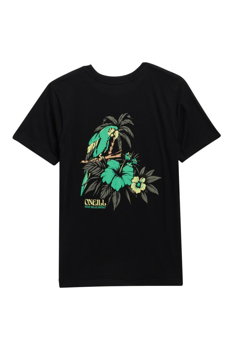 Kids' Outtie Classics Cotton Graphic T-Shirt, Alternate, color, BLACK