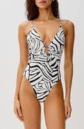 LSPACE Piper Classic Keyhole One-Piece Swimsuit