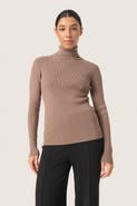 Soaked in Luxury SLSina Rollneck Slim Fit Pullover