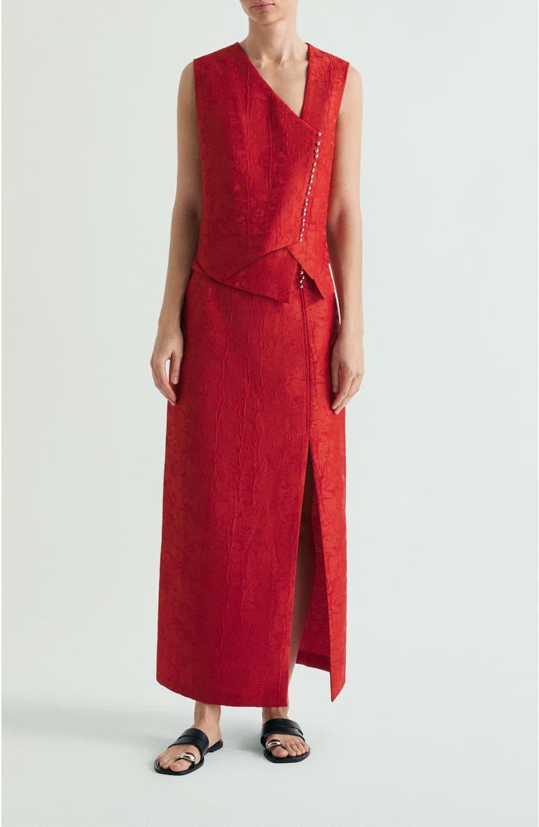 Scalpers Jac Asian Vest, Alternate, color, Red