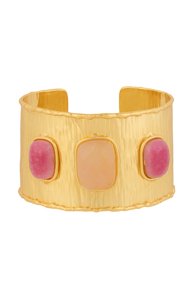 SYLVIA TOLEDANO Empire Cuff, Main, color, Pink
