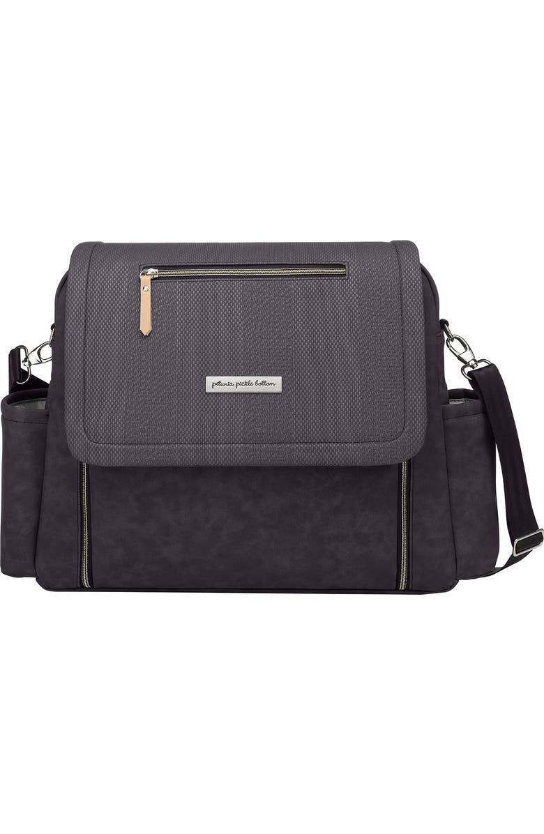 Petunia Pickle Bottom Boxy Deluxe Backpack Diaper Bag, Main, color, Black