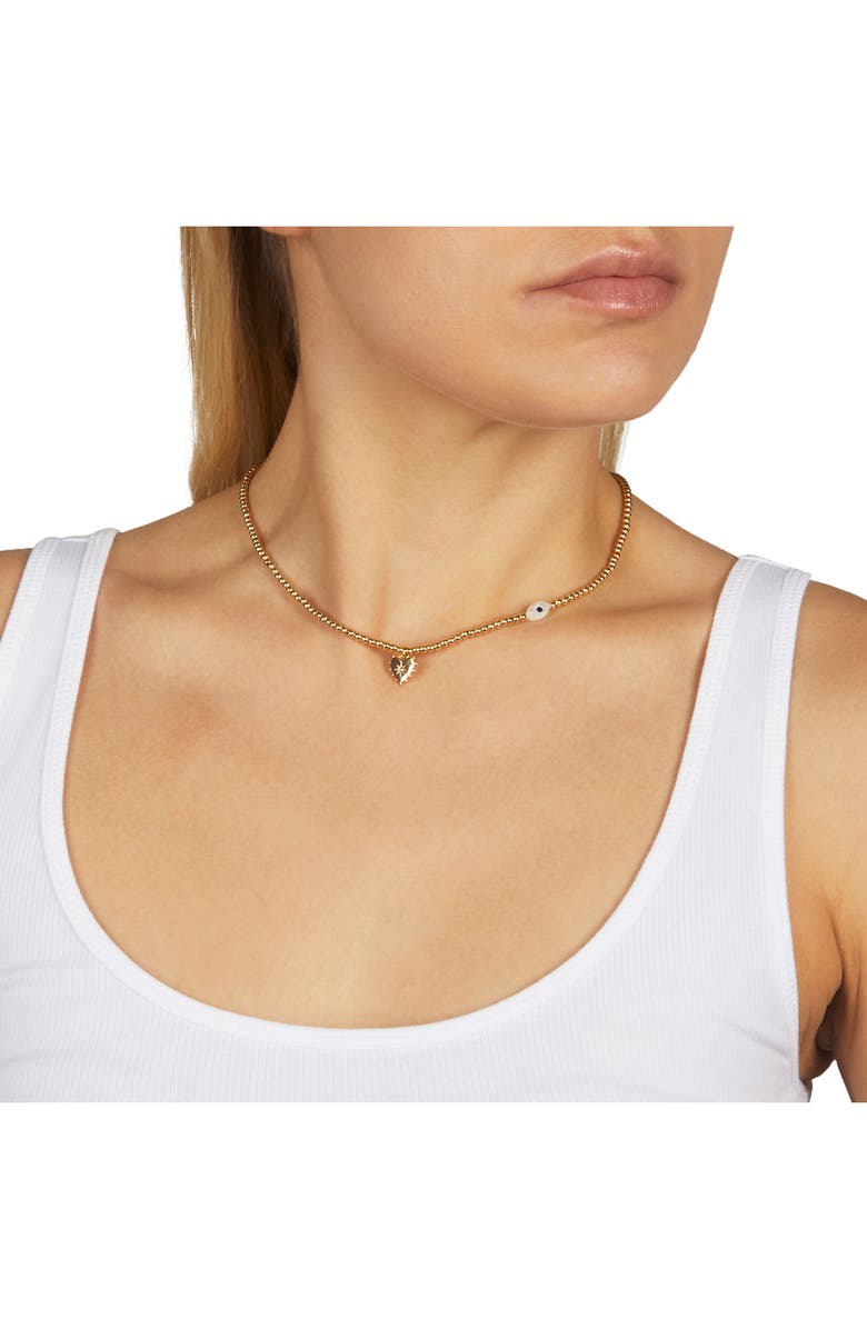 Rebecca Minkoff Heart Pendant Necklace, Alternate, color, 