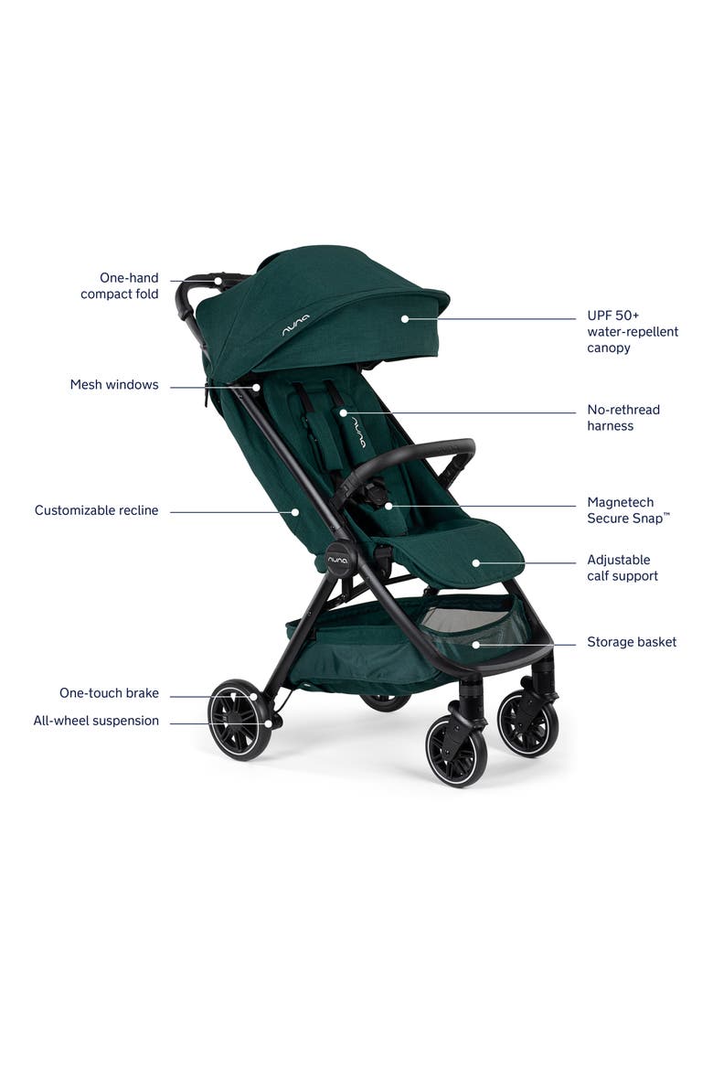 PIPA™ urbn + TRVL™ Stroller & Car Seat Travel System, Alternate, color, LAGOON