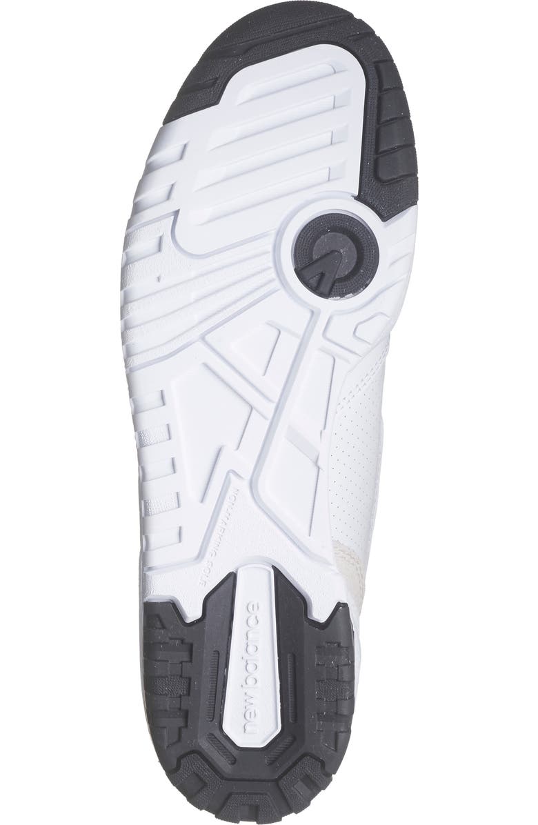 New Balance 550 Basketball Sneaker, Alternate, color, White/ Black