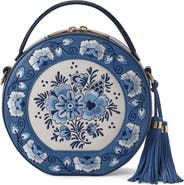 Brahmin Lane Croc Embossed Crossbody Bag