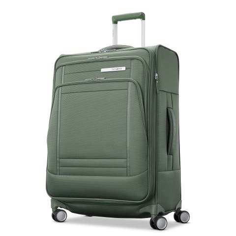 UpLIFT Softside Expandable 25" Medium Checked Spinner Luggage