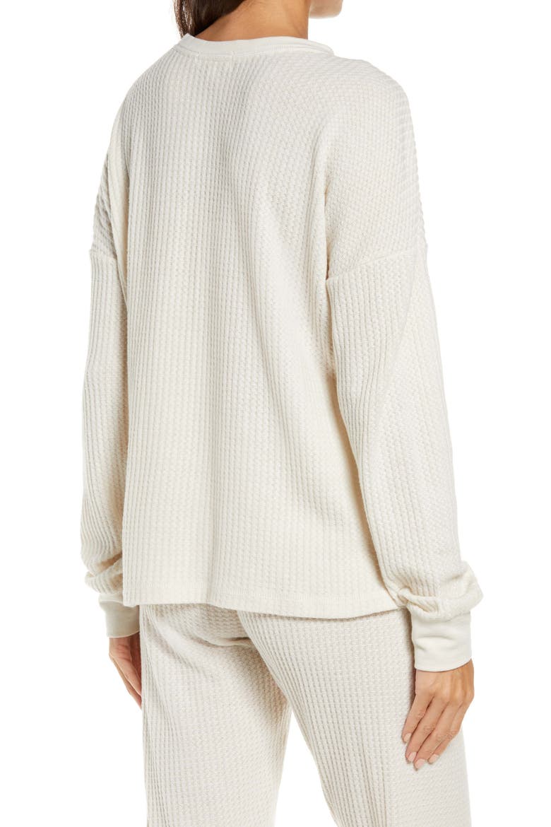 Long Sleeve Henley Top, Alternate, color, STONE