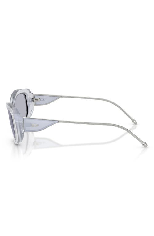 DIESEL DIESEL® GECK-D 54MM OVAL SUNGLASSES