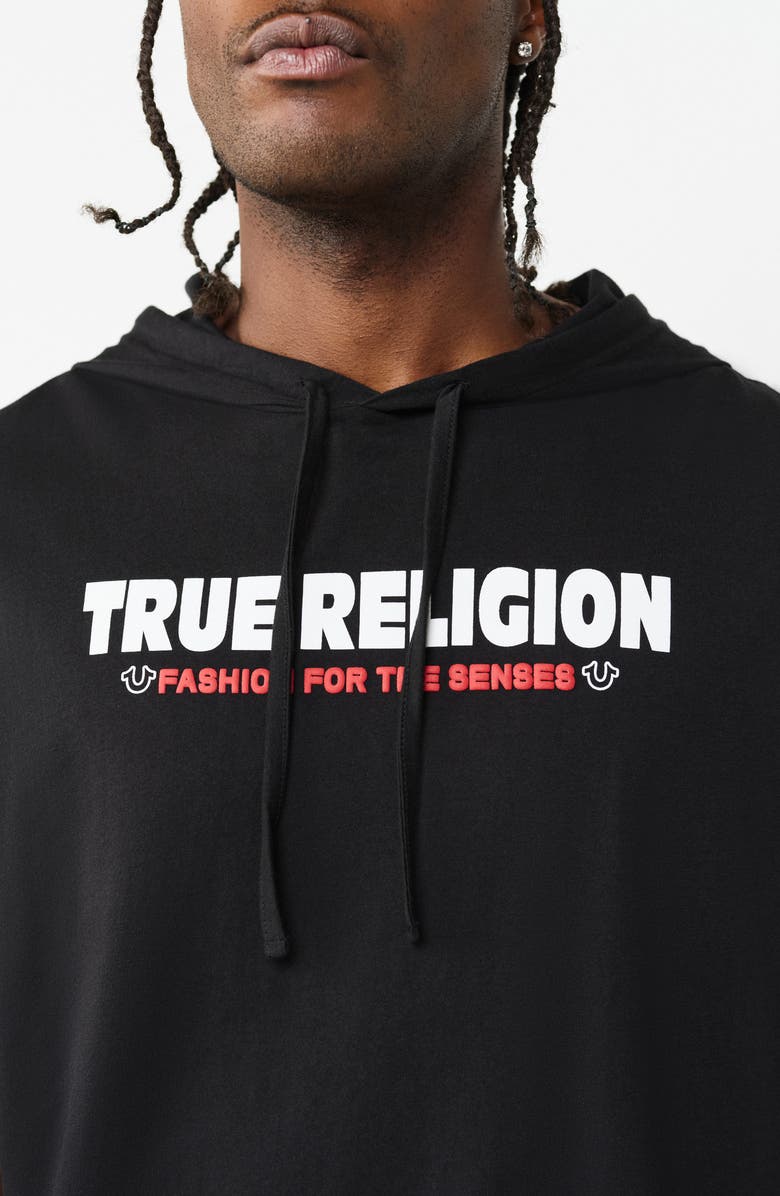 True Religion Hooded Tank, Alternate, color, 