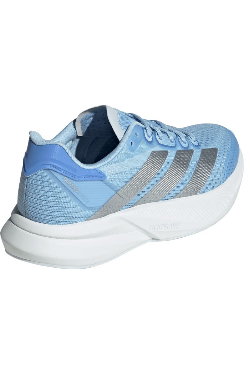 adidas Duramo Speed 2 Sneaker, Alternate, color, Glow Blue/ Silver/ Blue Fusion