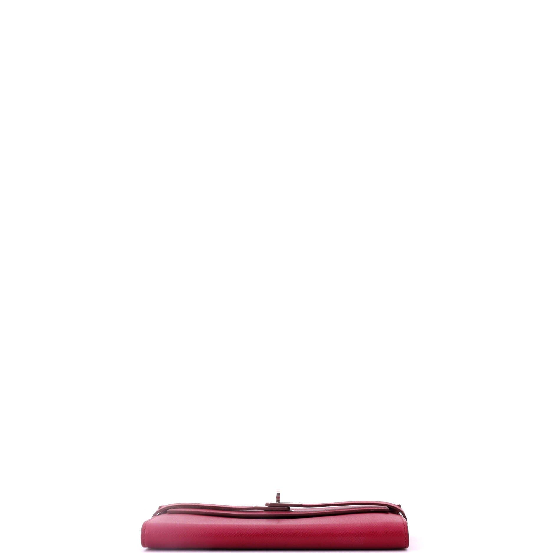 Kelly Wallet Epsom Long, Alternate, color, Red