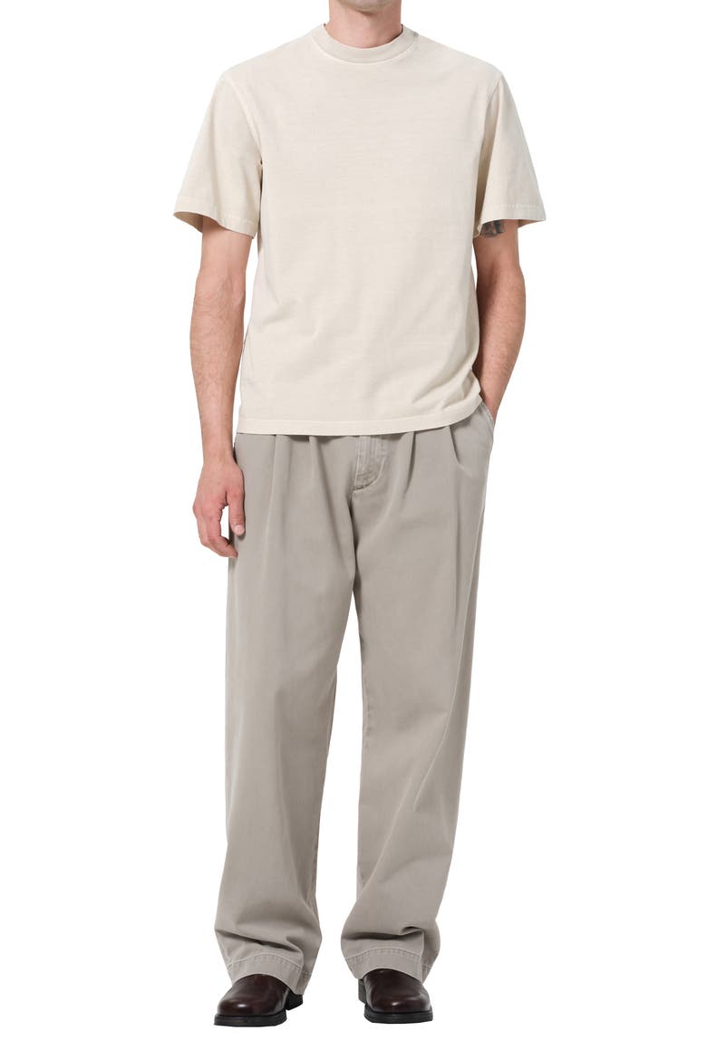 Slater Pleated Wide Leg Pants, Alternate, color, WICKER MEDIUM GREY