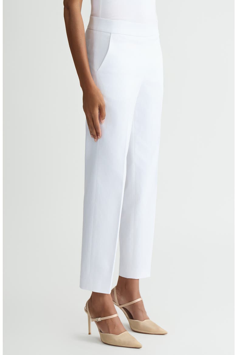 The Audrey Pull-On Straight Leg Pants, Alternate, color, VANILLA ICE