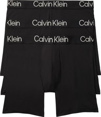 Calvin Klein Ultra Soft Modern 3 Pack Stretch Modal Boxer Briefs Nordstrom