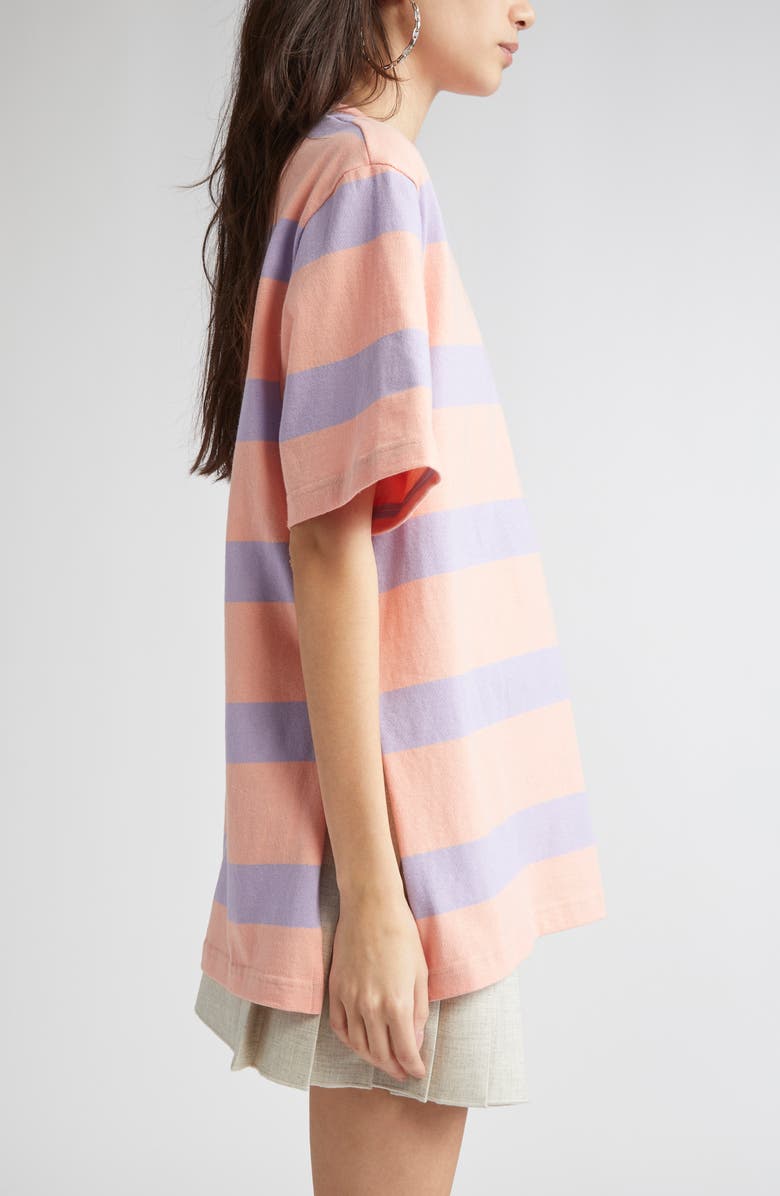 Rabanne Stripe Cotton T-Shirt, Alternate, color, 