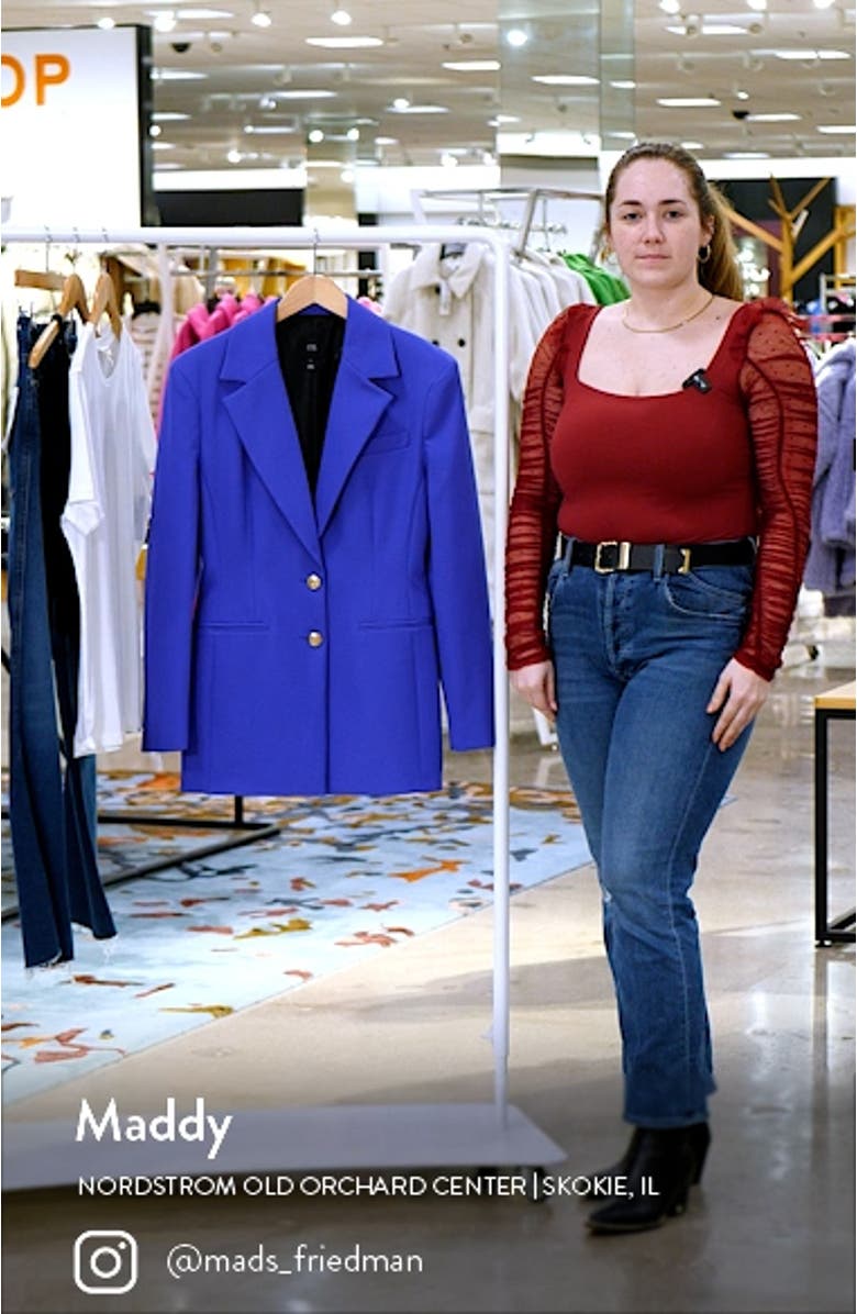 Cinch Waist Blazer, sales video thumbnail