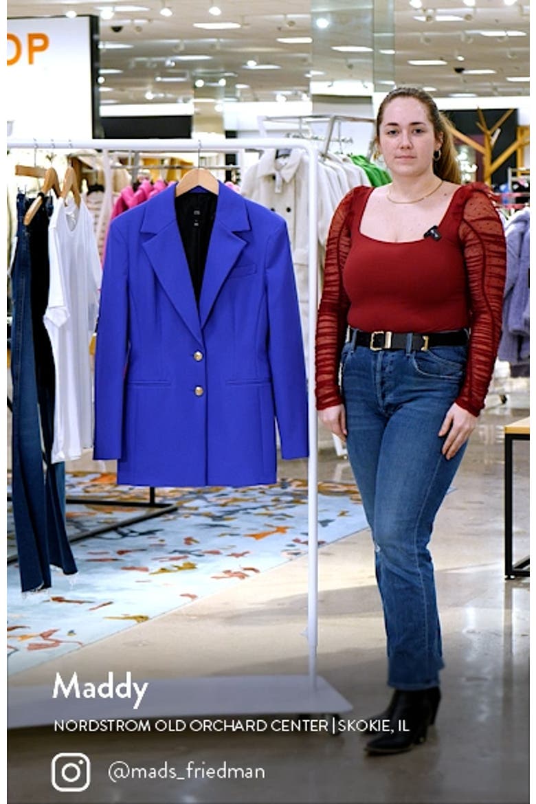 Cinch Waist Blazer video
