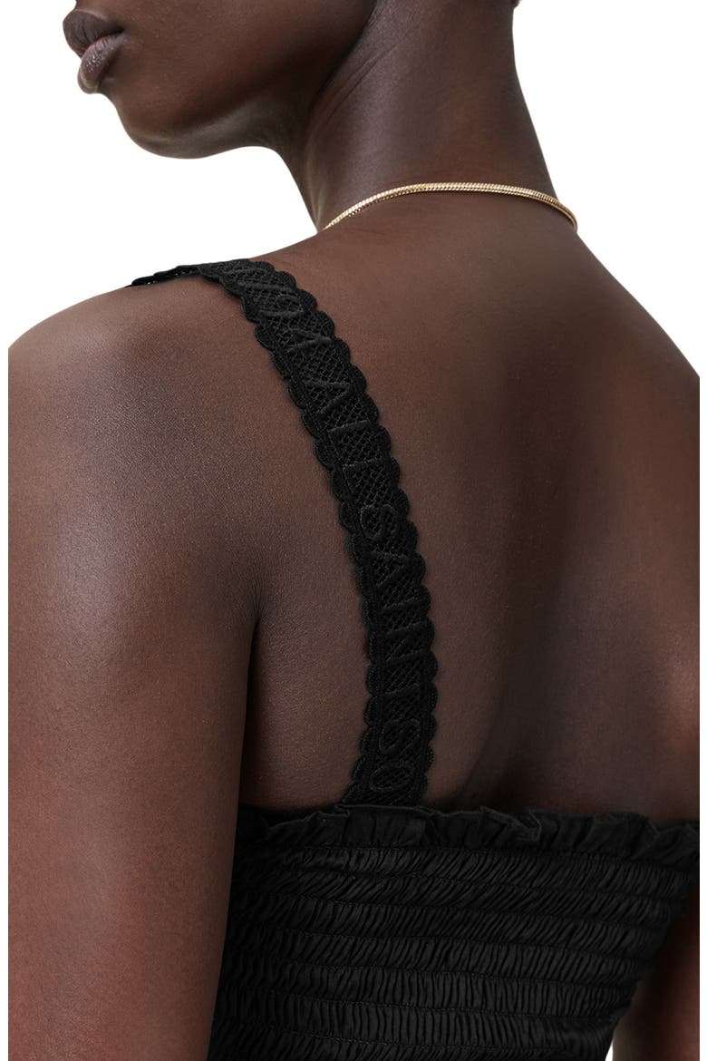 Talia Lace Cropped Top, Alternate, color, BLACK