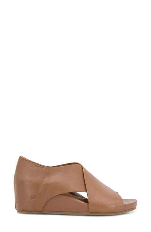 Gentle Souls Gainey Hidden Wedge Sandal In Brown