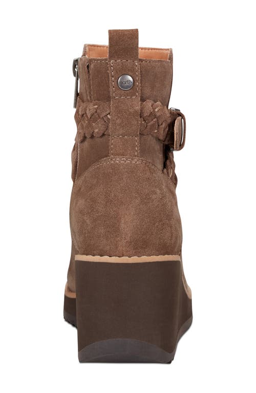 Earth ® Chace Wedge Bootie In Brown
