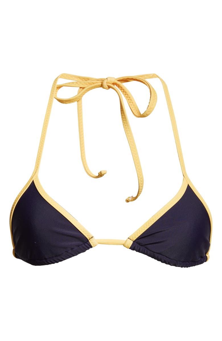 Miaou Jo String Triangle Bikini Top, Main, color,