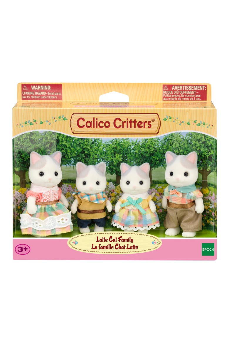 Latte Cat Family, Alternate, color, MULTICOLOR