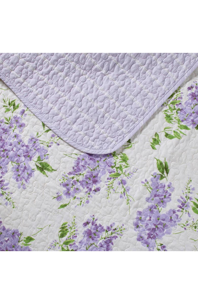 Laura Ashley Keighley Quilt Set, Alternate, color, Lilac