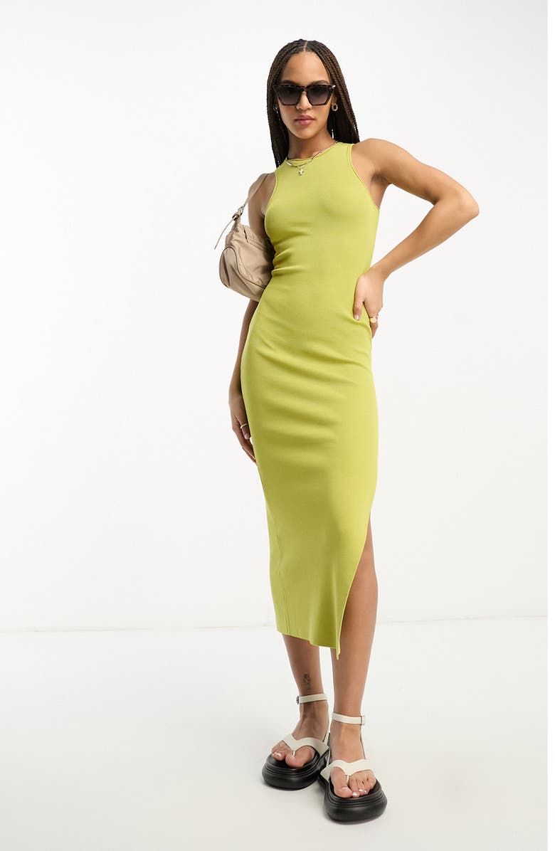 knee length dresses for ladies Rent Asos Edition Tiered Metallic Floral Jacquard Midi Dress In Ivory main image 1