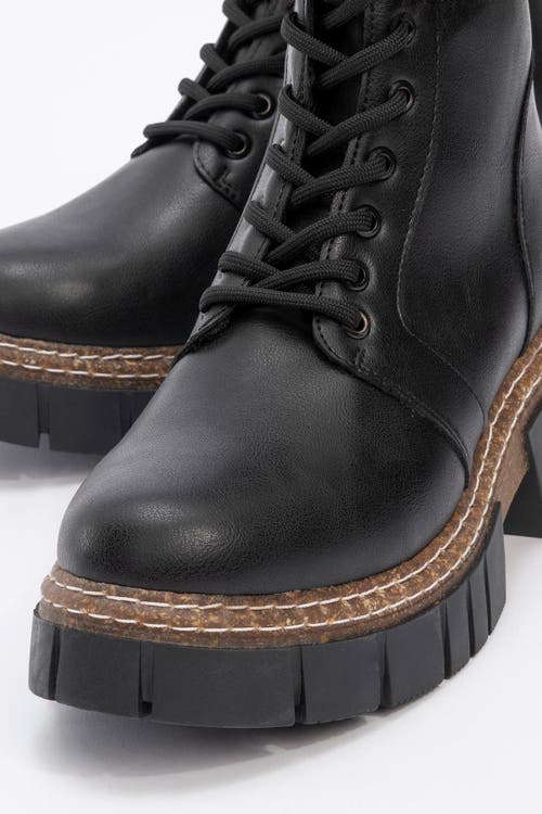 Prologue Shoes Jayla Fur Boot In Black
