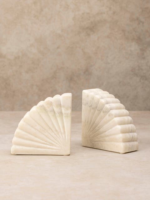 Emrys Onyx Bookends