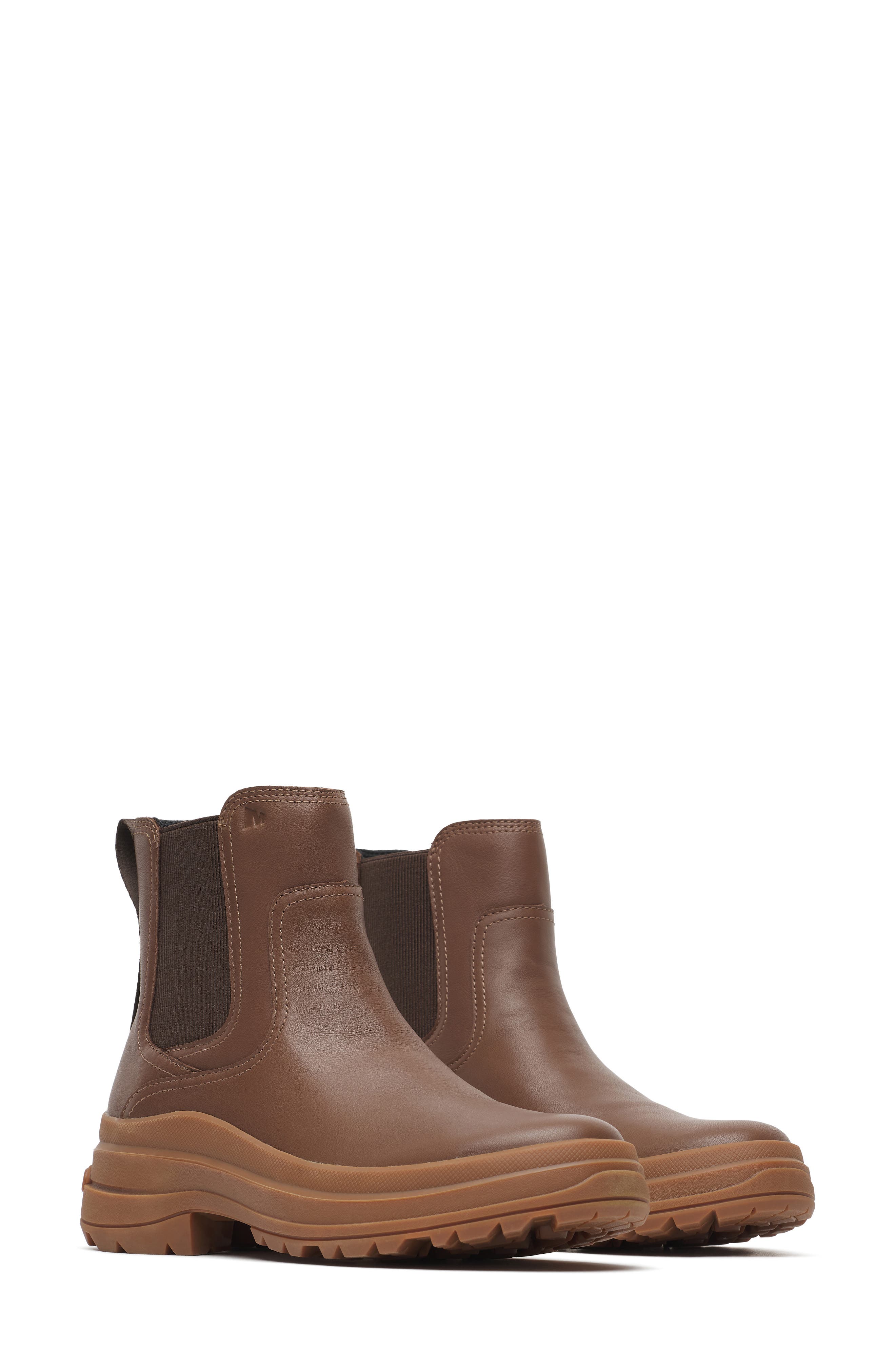 Harper Waterproof Chelsea Boot, Alternate, color, COFFEE