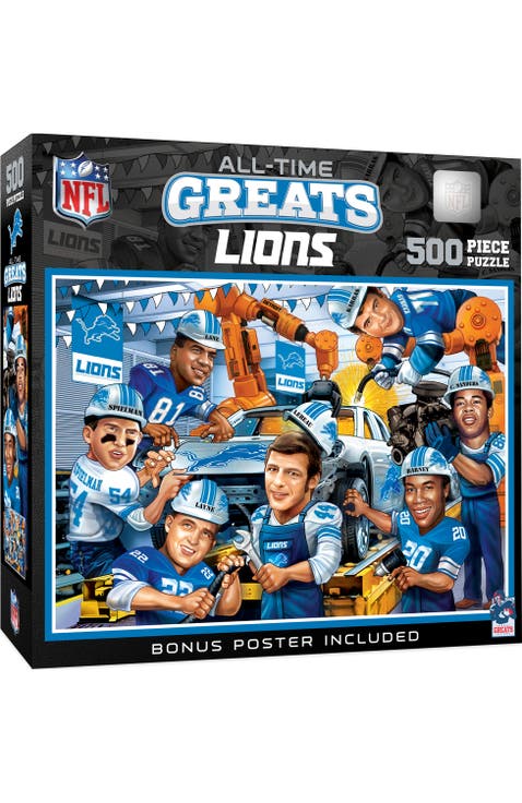 Detroit Lions 500 Piece Puzzle