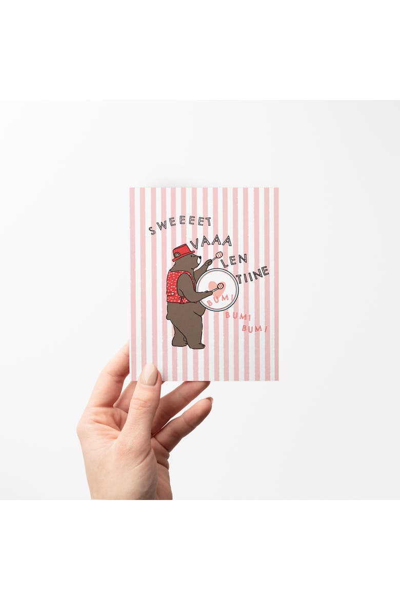 Valentine's Day Friendship Greeting Card Pack Sets, 'Sweet VA LEN TINE Bear Song', Alternate, color, Multi-Pack