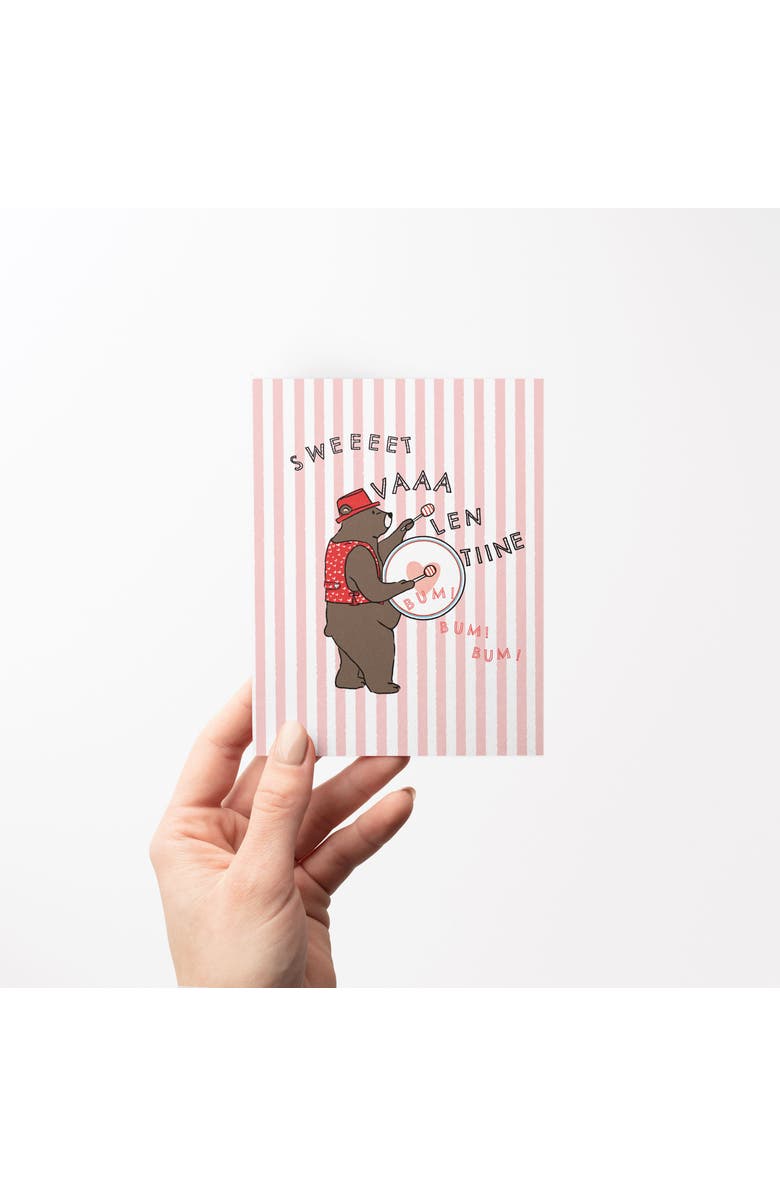 Ramus & Co Valentine's Day Friendship Greeting Card Pack Sets, 'Sweet VA LEN TINE Bear Song', Alternate, color, Multi-Pack