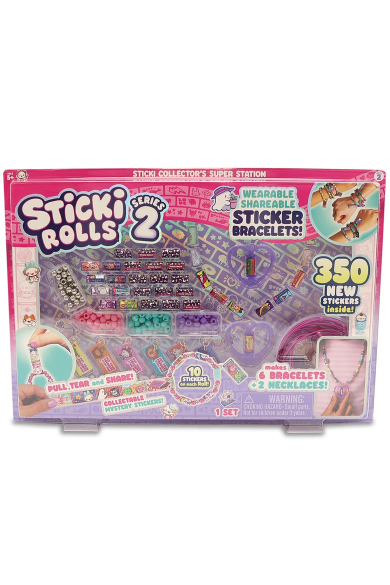 Sticki Collectors Super Station Craft Kit, Main, color, Multicolored