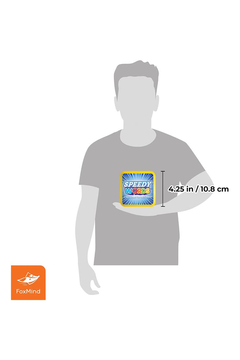 Speedy Words Party Card Game, Alternate, color, Multicolored