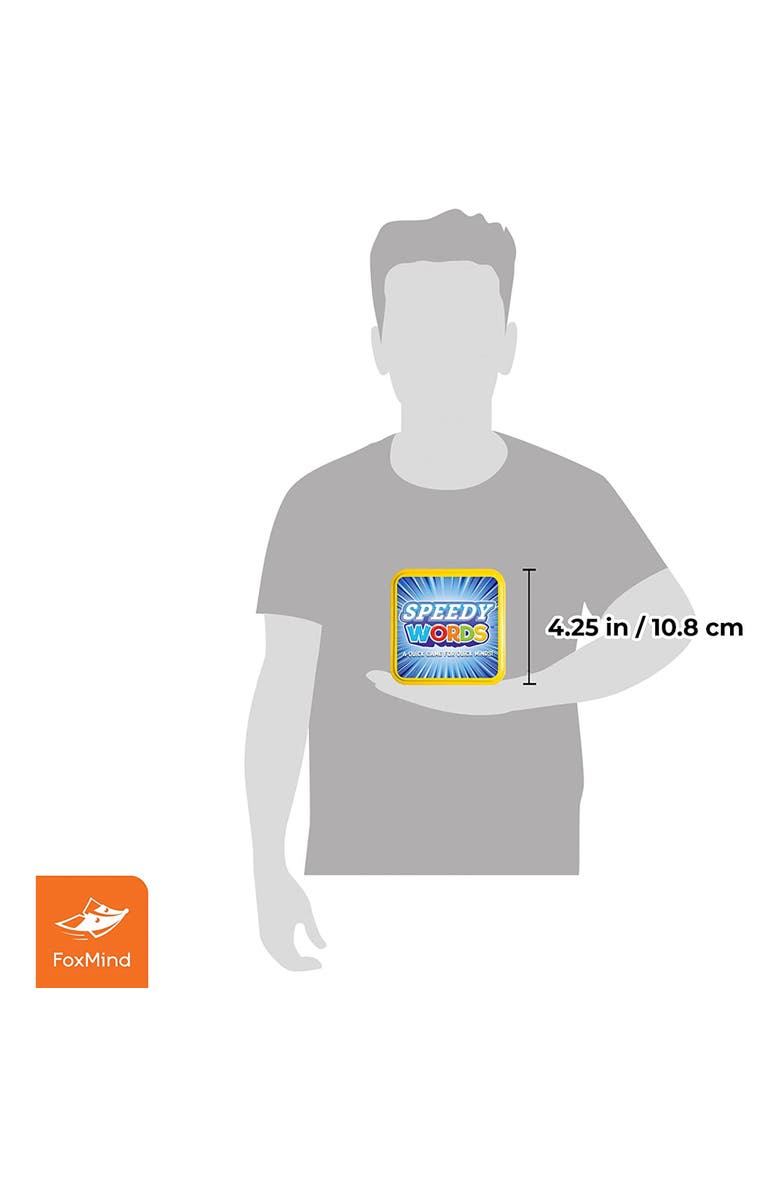 FoxMind Speedy Words Party Card Game, Alternate, color,