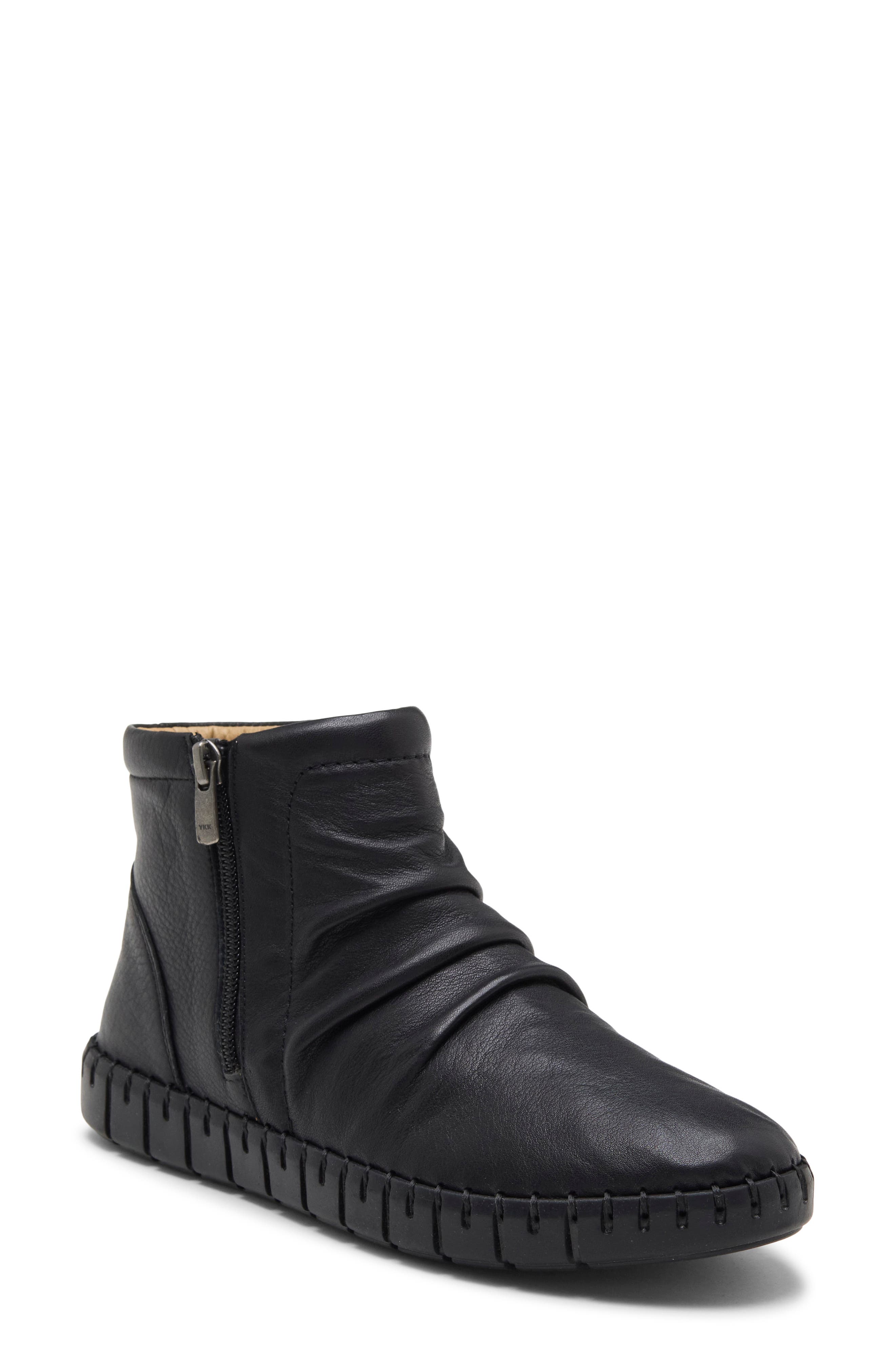 Mallorie Leather Bootie