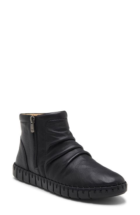 Mallorie Leather Bootie
