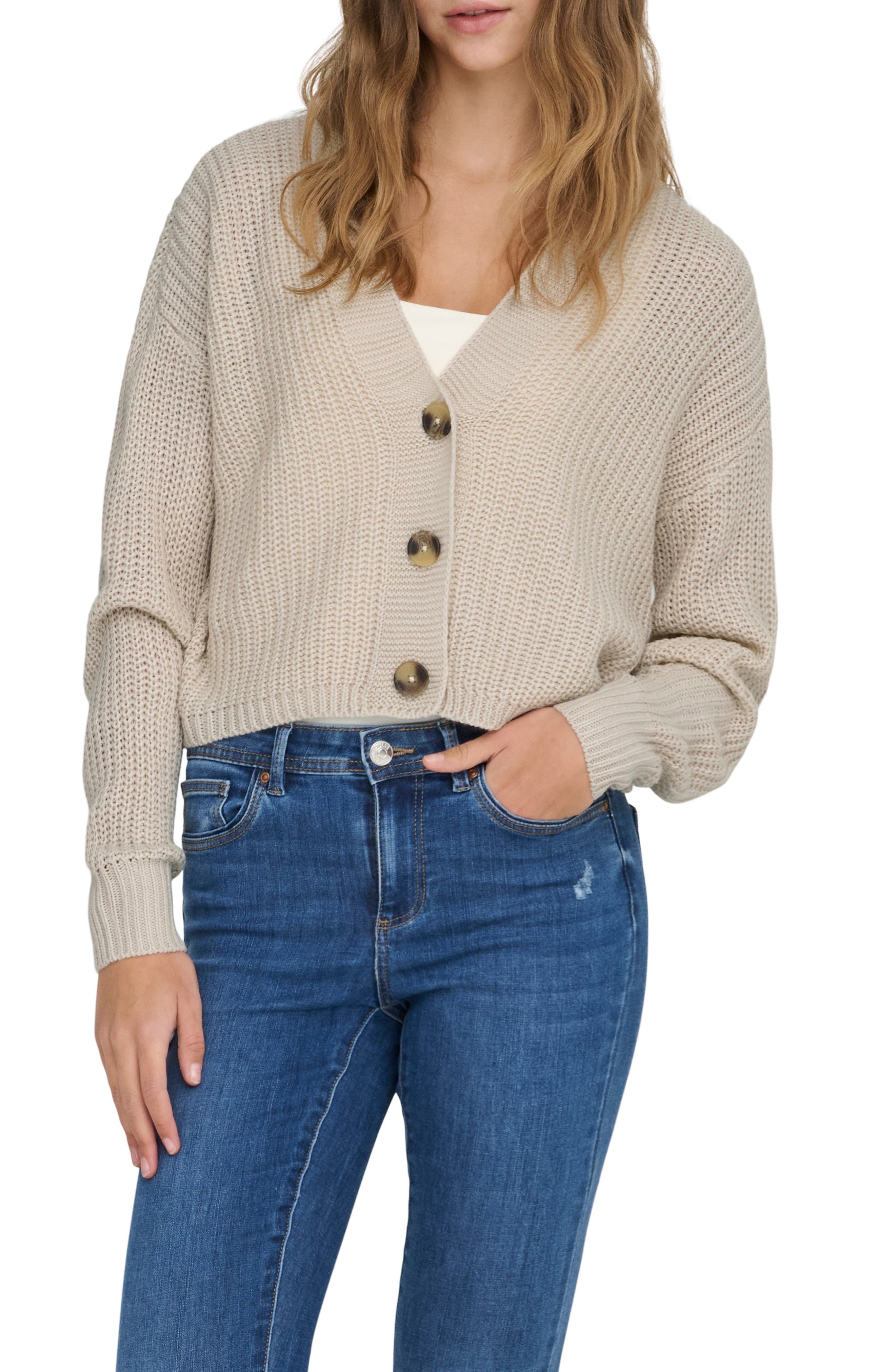 Only Carol Crop Cardigan