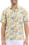 Kenny Flowers Margaritaville by Kenny Flowers - Welcome to Margaritaville - Lime - Short Sleeve Shirt
