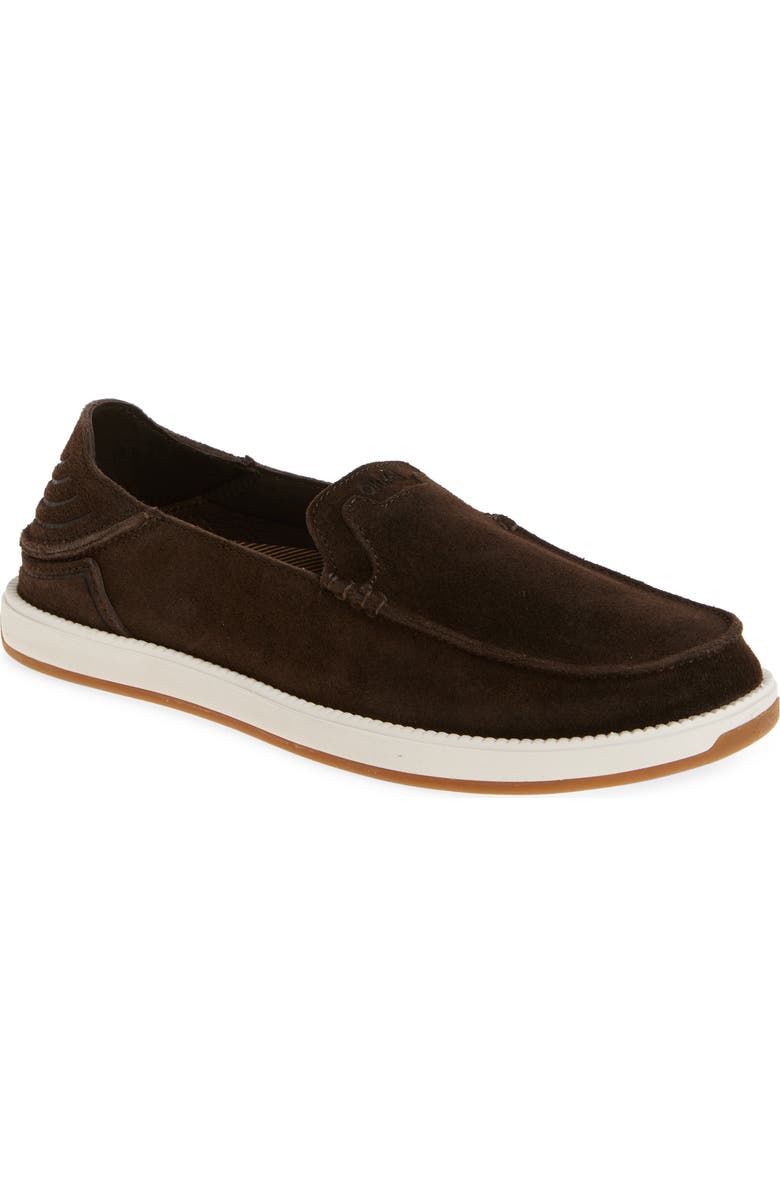 OluKai Kākaha Nia Convertible Loafer, Main, color, Dark Wood / Dark Wood