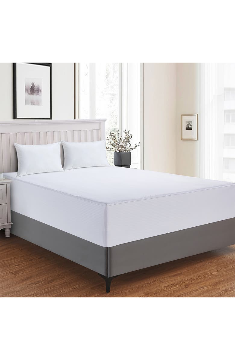 Allied Home Claritin Allergen Barrier Mattress Cover, Alternate, color, White