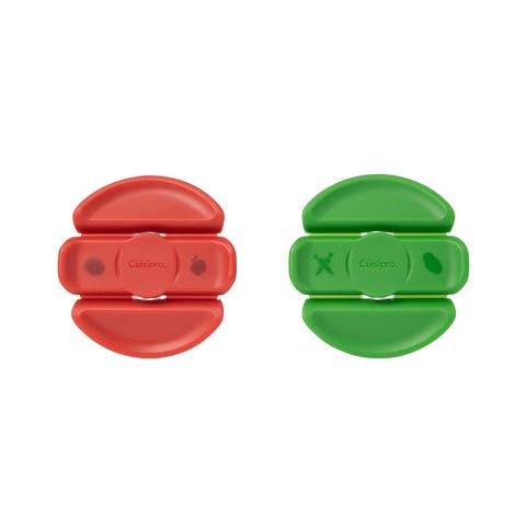 Vegetable Cleaning Brush 2 Pack, 3.5", 1 Soft 1 Hard