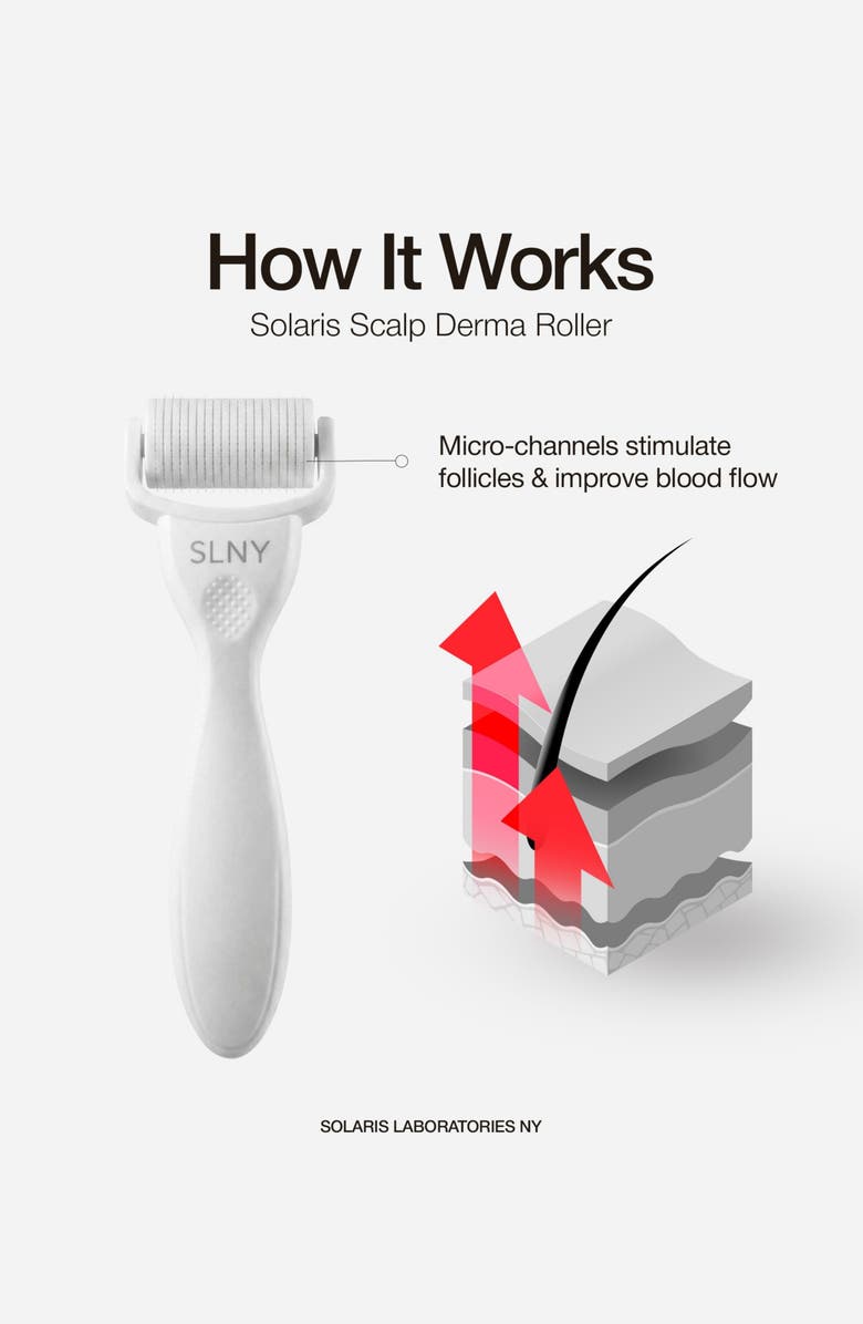 SOLARIS LABORATORIES NY Scalp Dermaroller for the Scalp Set $75 Value, Alternate, color, 