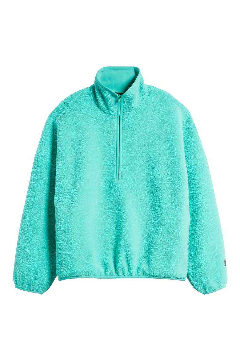 Half Zip Pullover, Alternate, color, MINT LEAF