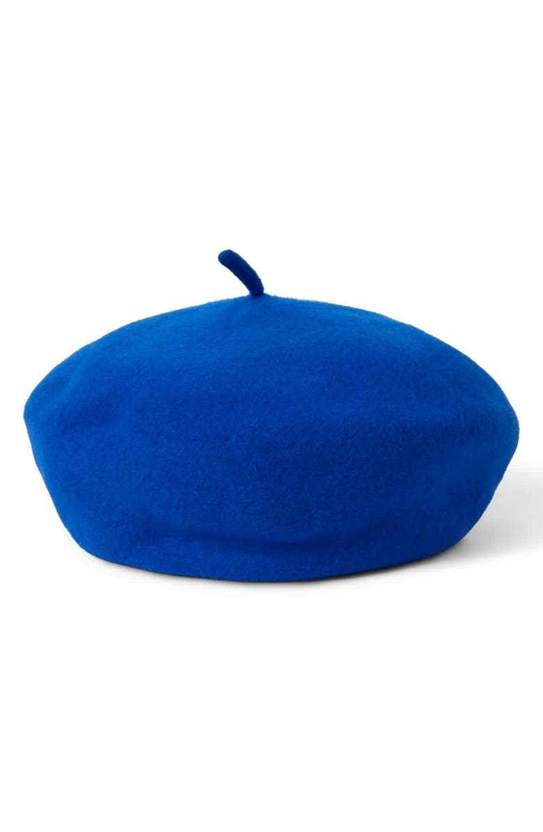 Brixton Audrey II Bouclé Beret, Alternate, color, Cyber Blue
